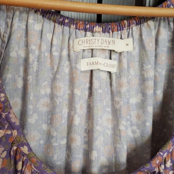 Christy Dawn Brynne Dress In "Bora Bloom", Size M - Picture 3 of 6